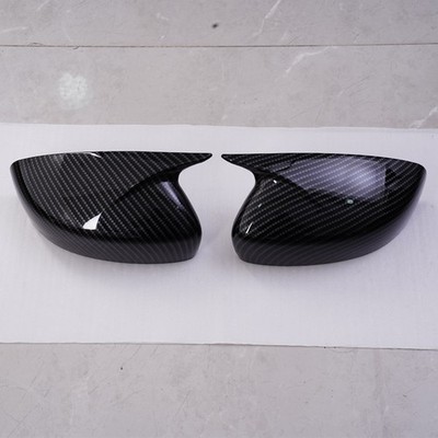 Carbon Fiber Look For Infiniti G25 G37 Q40 Q60 2008~2015 Side Mirror Cover Caps