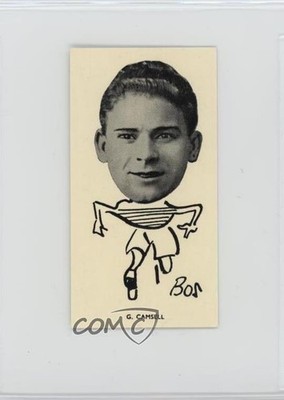 1938 Sinclair Well Known Footballers George Camsell #32 0o8j