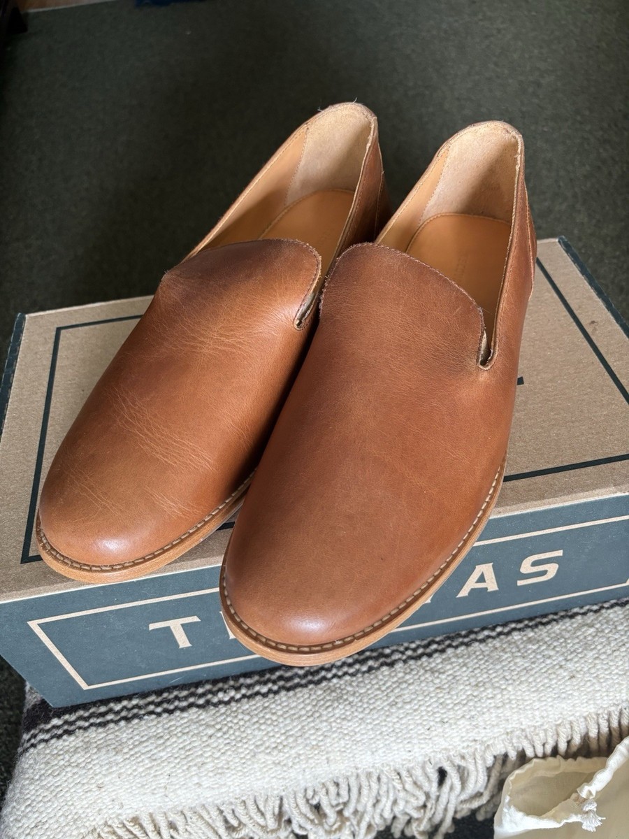 Tecovas Monterrey Loafer in Butterscotch Brown Leather Tecovas Butterscotch Monterrey Loafer | Pinto Ranch main image 2