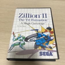Zillion II 2 The Tri Formation - Sega Master System Game - CIB - Very Good