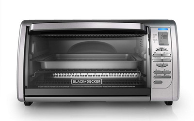 Countertop Convection Toaster Oven Digital Electric Stainless Steel Extra Large