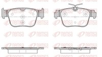 Remsa BremsbeläGe Bremsbelagsatz Hinterachse FüR VW Golf Viii CD1 CB1 Caddy V