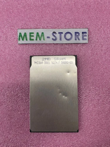 2MB SRAM PCMCIA Memory Card PM33049 30801 56274 F 590092-001 Grade C Tested.