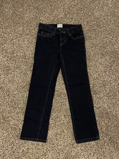 Original Brand Est. 89 Place Girl's Size 6x/7 Skinny Stretch Dark Blue Jeans