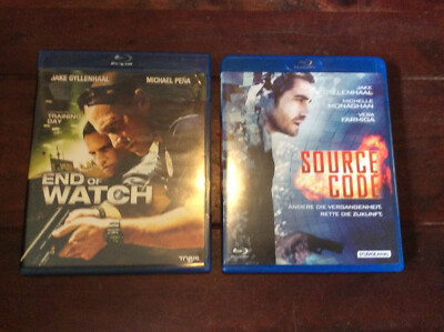 Jake Gyllenhaal   [2 BLU RAY]  Source Code + End of Watch
