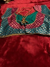 New Indian Saree Blouse banarasi