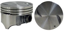 1996-2000 Chevy Gmc 7.4l V8 454 Flat Top Pistons For Trucks Marine Use