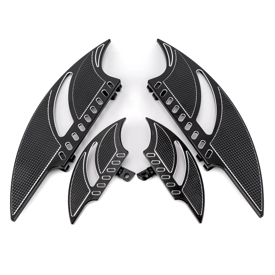 Estriberas delanteras y traseras para Harley Touring Road Glide Street Glide Foto 4 de 4