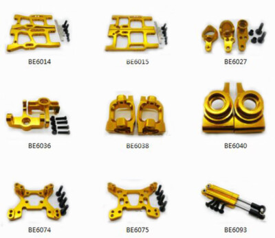 RC BE6015 Red Alum Rear Lower Suspension Arm Fit LC Racing 1/14 Electric EMB RC BE6015 Red Alum Rear Lower Suspension Arm Fit LC Racing 1/14 Electric EMB