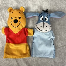 Disney  Melissa  Doug Baby Disney Plush Hand Puppets Winnie The Pooh Eeyore