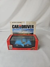 Car And Driver 1955 Corvette US Route 40 Greatest Roads of America Diecast #CB3