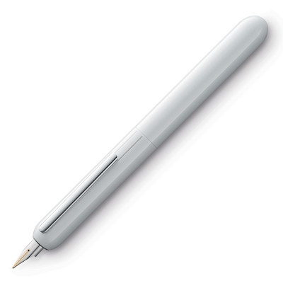 Lamy Dialog 3 Piano White Fountain Pen Fine Nib L74PWF - NEW in