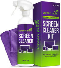 Screen Cleaner Spray and Microfiber Cloth 16Oz Screen Cleaner Spray and Wipe for