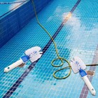 New Listing2 Pcs Pool Cleaning Brush Equipment Hot Supplies with Handle