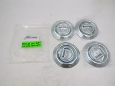4 Pack DC Cargo PF27-4 Steel D-Ring Round Bolt On Tie-Down Anchors Flush Mount