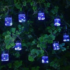 Smart Garden Firefly Opal Jar String Lights - Set of 10