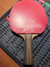 Stiga Intensity NCT - Table Tennis paddle w/Glazer09C Red & Dynaryz ACC