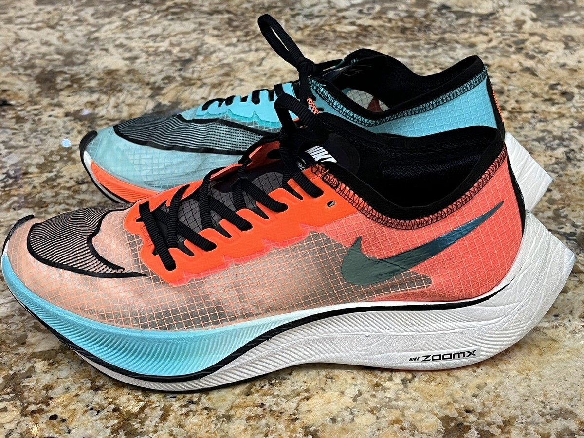 美品NIKE ZoomX Vaporfly Next% ⬛️size26.5cm Nike ZoomX VaporFly Next% Ekiden Aurora/ Crimson CD4553-300 8.5