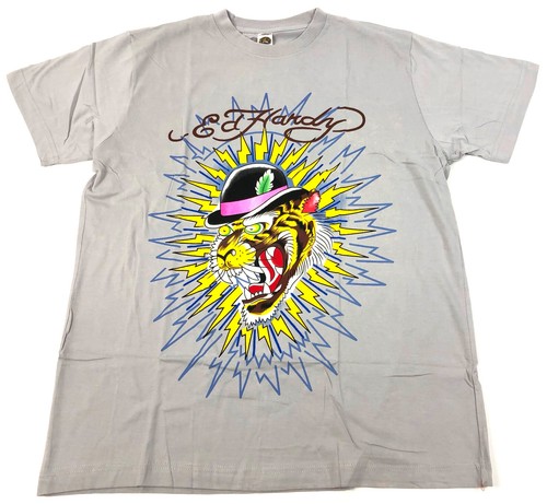 T Shirt Top Cat Vintage Tattoo Gray 