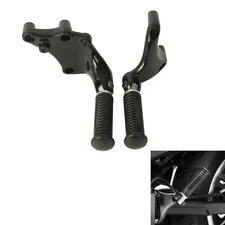 Passenger Foot Pegs & Mount Bracket Fit For Harley Sportster XL 883 1200 14-22