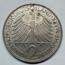 1963 Germany 2 Mark - Coin #C-009