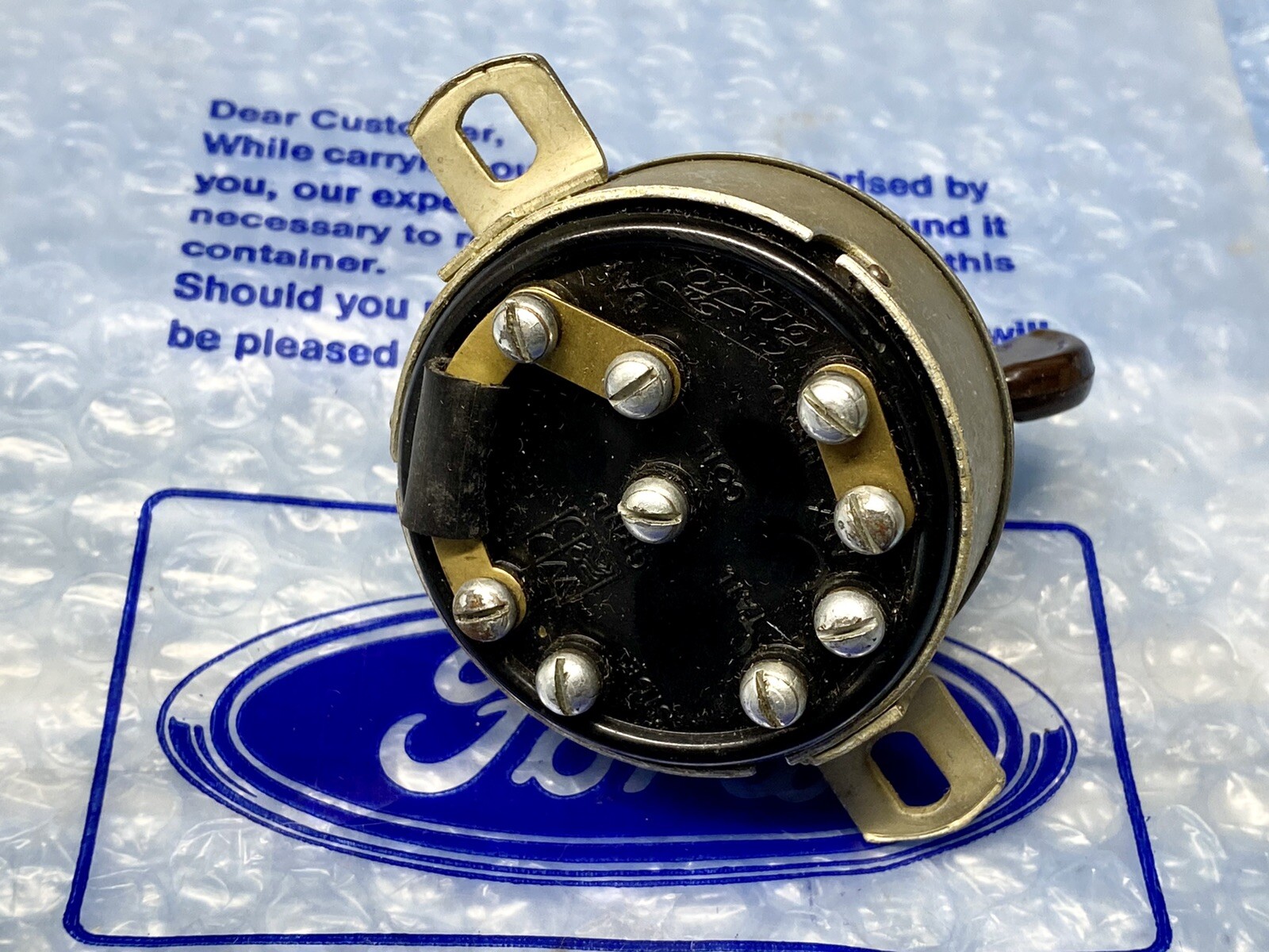 FORD PREFECT E93A GENUINE FORD NOS IGNITION SWITCH ASSY E93A11654B eBay