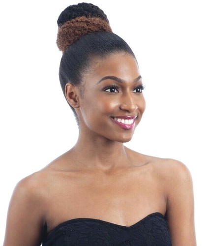 FREETRESS SYNTHETIC WRAP DRAWSTRING BUNTIE STYLISH HAIR PONYTAIL - JAMAICA TIE - Picture 5 of 13