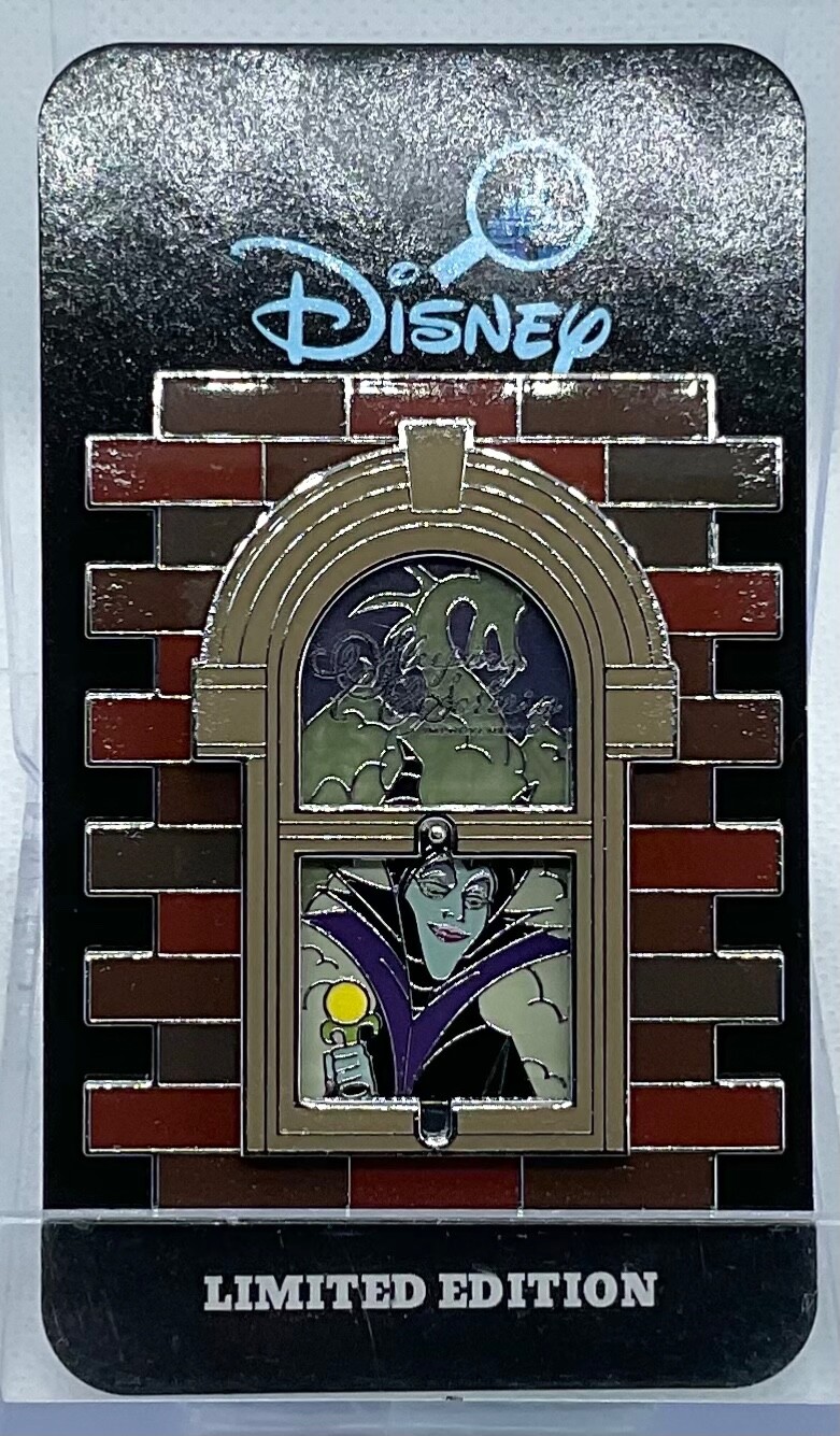 Disney After Dark 2024 Windows Main Street Sleeping Beauty Maleficent LE 300 Pin