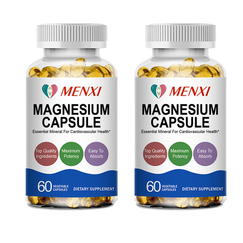 Magnesium Glycinate - 60 Capsules - Highest Potency - Gluten Free and Non-GMO - Picture 10 of 14