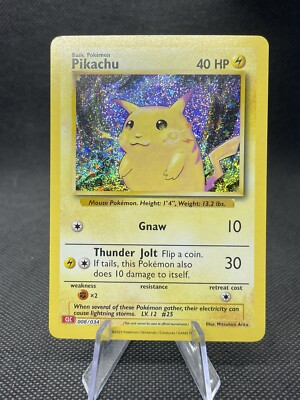 Pikachu 008/034 CLC Classic Collection Charizard Deck Holo Pokémon