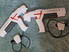 Laser X 2 GUN SET Player Laser Gaming Indoor/Outdoor LAZER TAG Game