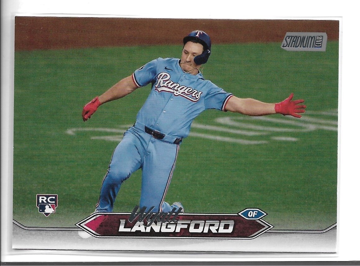 2024 Stadium Club #30 Wyatt Langford RC