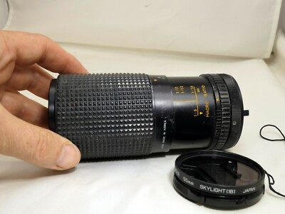 Star D 80-200mm f3.9 Manual Lens for Canon AE-1 with some fungus