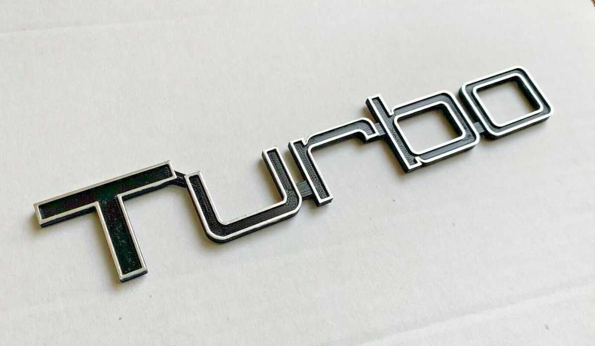 Volvo 240 81-85 Turbo Trunk Boot Badge Emblem 242 244 245 | eBay
