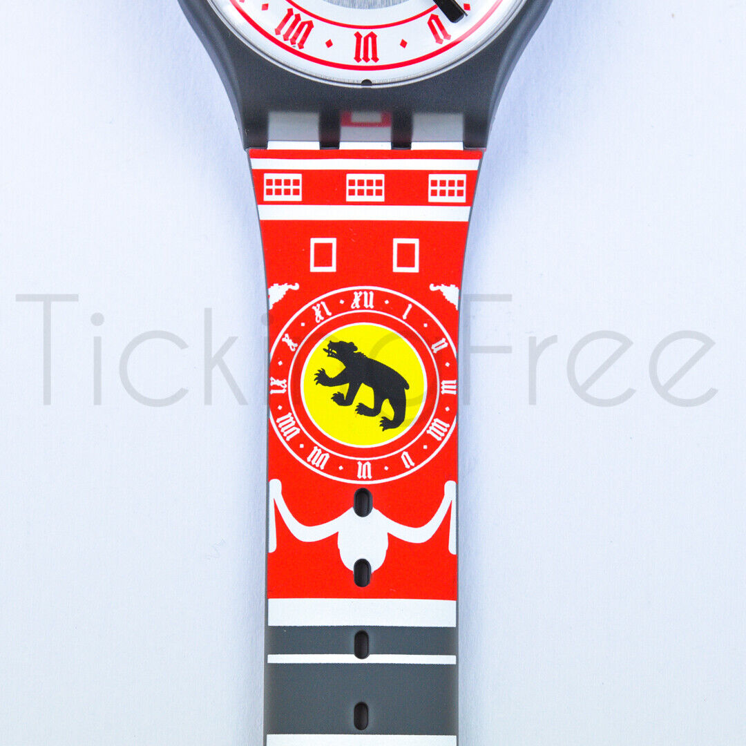 Destination Swatch Greetings From Zurich Switzerland SUOZ254 Destination Swatch Greetings From Zurich Switzerland SUOZ254