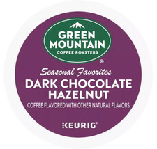 Lot 24 Kcup Green Mountain Coffee Dark Chocolate Hazelnut Brew Father Free Ship
