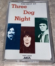 The Best Of Three Dog Night Cassette, 1985, MCA Records HANC-20223