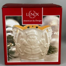 Lenox Merry Lights Tree Tealight Votive Candle Holder New In Box Christmas
