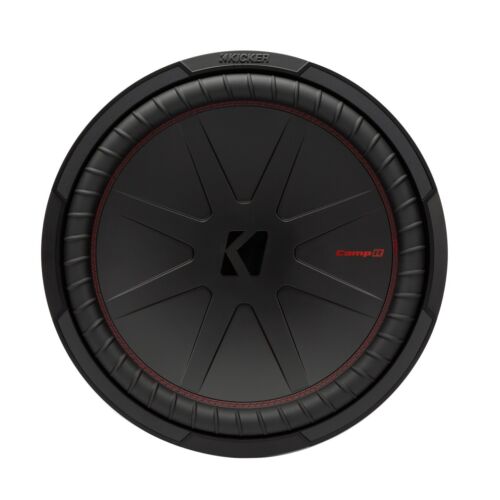 Kicker CWR15, CompR Series 15" 2-Ohm Dual Voice Coil Subwoofer (48CWR152) - Picture 1 of 5