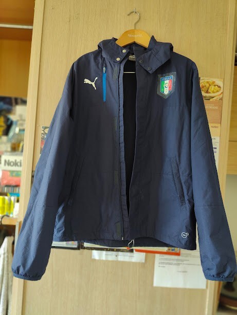 Veste Italia Puma 2016-17 entraînement football bleu azur taille M