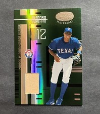 2005 Leaf Certified Material Mirror Green Game Used  Relic Alfonso Soriano /5 SP