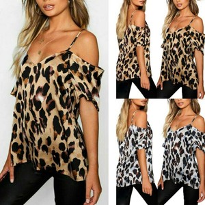 loose cold shoulder top