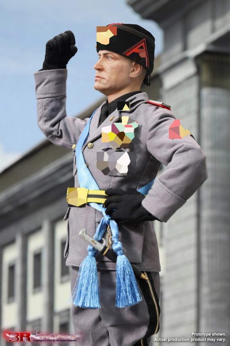 3R GM653 1/6 Benito Mussolini Collectible Soldier Male 3R GM653 1/6 Benito Mussolini Collectible Soldier Male