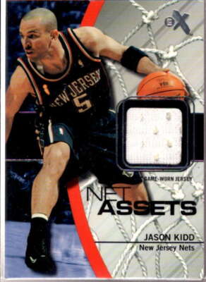 Jason Kidd Card 2003-04 E-X Net Assets Game-Used #2