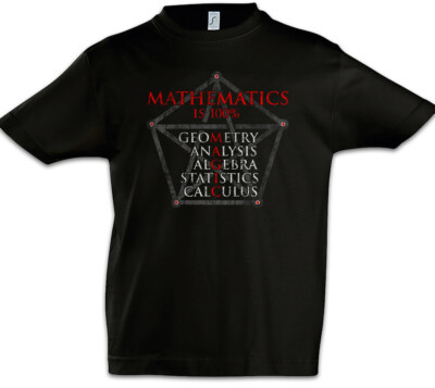 Mathematic Magic Jungen T-Shirt Fun Lehrer Ingenieur Professor Mathe Physiker