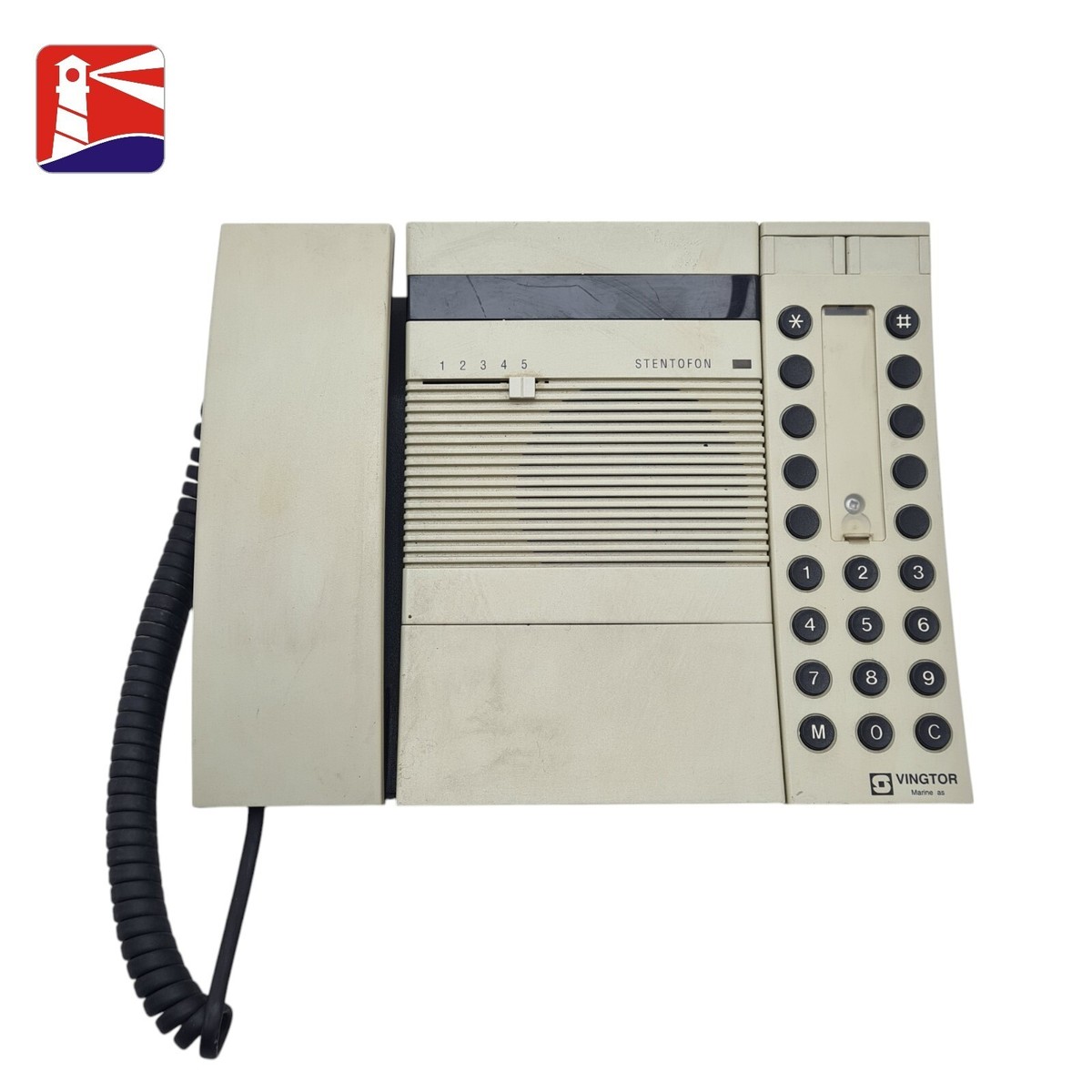 Vingtor Zenitel Stentofon Desktop Telephone Model VMP-619. | eBay