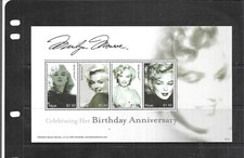 NIUE 2007. BIRTH OF MARYLIN MONROE. MINISHEET. MINT FULL GUM. AS PER THE SCAN.