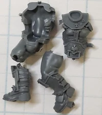 Warhammer 40k Necromunda Bits Goliath Stimmers & Forge Born Torso Legs Set #25