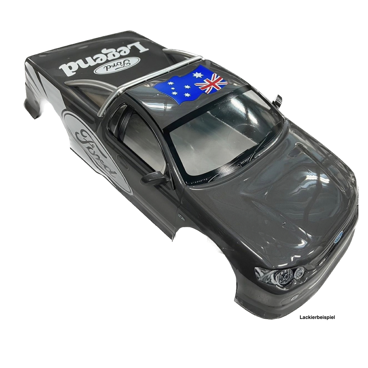 RC Car Body 1:10 FORD UTE FALCON XR8 Legend Unpainted 200mm GV