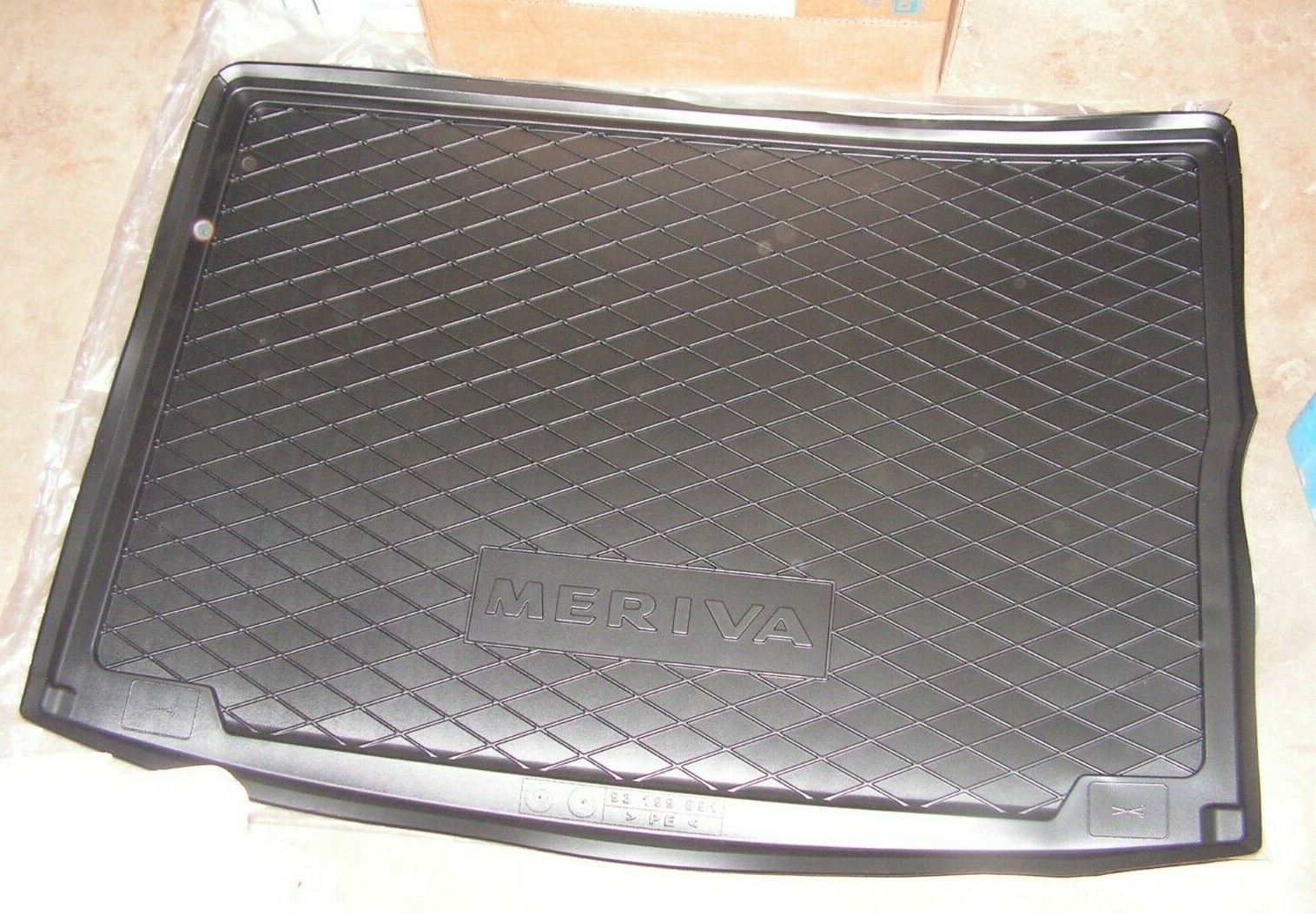 Vauxhall Meriva B Boot Liner 93199891 eBay